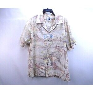 Vintage Hilo Hatties Shirt Men size 2XL Hawaiian Original Button Made in Hawaii